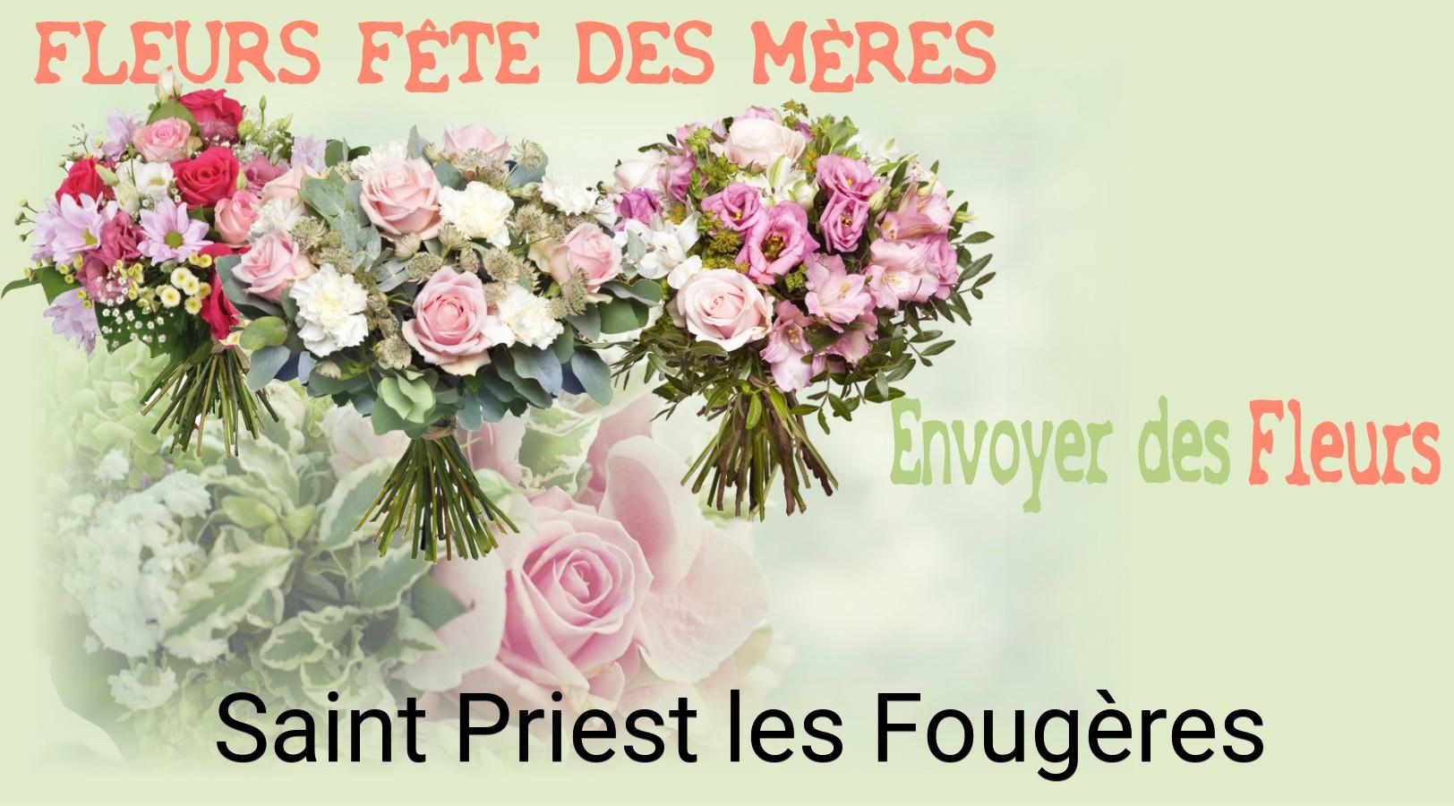 Bouquet de Fête des Mères livré à Saint-Priest-les-Fougères